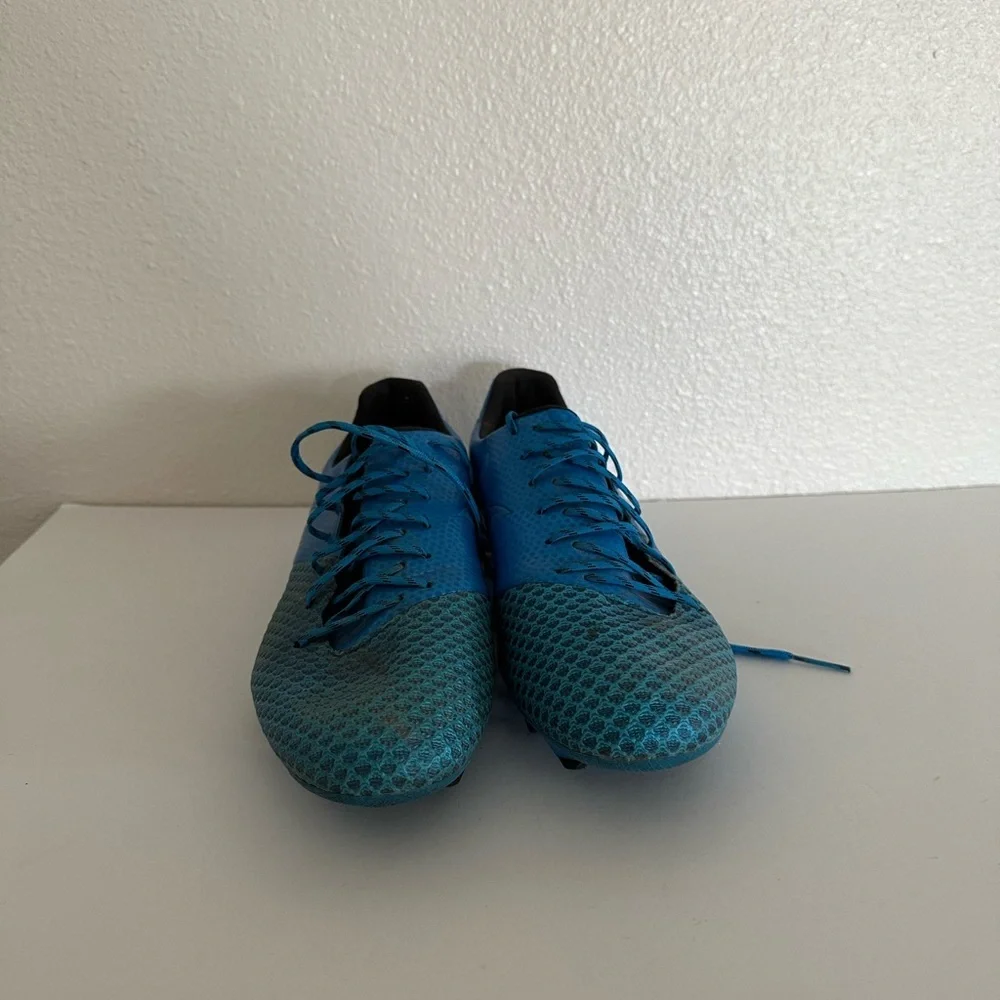adidas‎ Messi 16.2 FG/AG Shock Blue/Matte Silver/Core Black Size 11.5